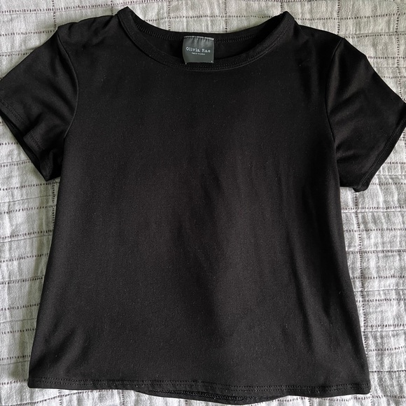 Black basic tee - Picture 1 of 2